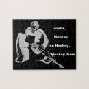 Search for ice hockey puzzles Goalie