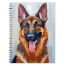 Search for german shepherd dog notebooks Pet