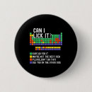 Search for funny science buttons Lick