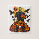 Recherche de monstres puzzles Frankenstein