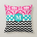 Recherche de damassé rose coussins Bleu