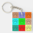 Search for puppy paw keychains Animal paws