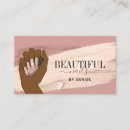 Search for african american woman business cards Modern