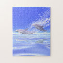 Recherche de dauphin puzzles Aquatique