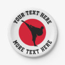 Recherche de ninja assiettes Taekwondo