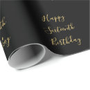 Recherche de sweet sixteen wrapping paper Pour tous