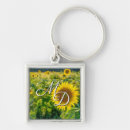 Search for sunflower square keychains Nature