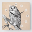 Search for vintage owl clocks Wildlife