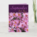Search for september cards Purple