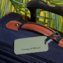 Search for sage green luggage tags Simple