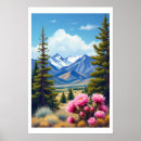 Search for pine trees mountains posters Cute