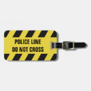 Search for police luggage tags Funny