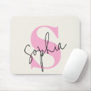 Recherche de monogramme l tapis souris Sophistiqué