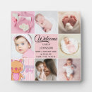 Search for baby name plaques Photo collage
