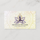 Recherche de posture cartes visite Mandala