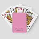 Recherche de minimaliste jeux de cartes Monogramme