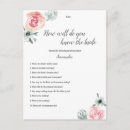 Search for watercolor games Bridal shower