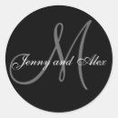 Search for m name stickers Initial