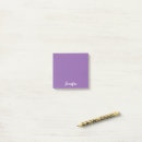 Search for purple post it notes Script
