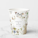Recherche de bridal shower gobelets papier Fleur sauvage