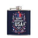 Search for happy birthday flasks America 250