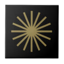 Recherche de noir or carreaux Moyen siècle moderne