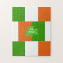 Recherche de irlandais puzzles Drapeau