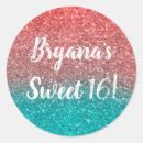 Search for teal coral stickers Birthday