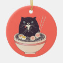 Search for ramen noodles ornaments Cat