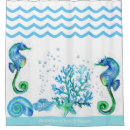 Search for seahorse shower curtains Modern