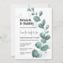 Search for brunch bridal shower invitations Greenery
