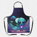 Search for space alien aprons Ufo