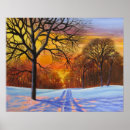 Search for winter path posters Sunset