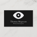 Recherche de chercheur cartes visite Détective