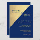 Recherche de bleu marine mariage invitations Classe