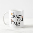 Recherche de dame folle de chat tasses Monogramme
