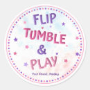 Search for tumble party stickers Girls