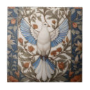 Recherche de colombe carreaux William morris