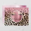 Search for pink leopard postcards Gold
