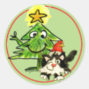 Search for kitten christmas stickers Cartoon