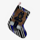 Search for police christmas stockings Thin blue line