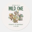 Search for dinosaur first birthday stickers Boy