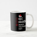 Search for naughty nice mugs List