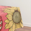 Search for sunflower tablecloths Vintage
