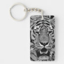 Recherche de tigre blanc porteclés Prédateur
