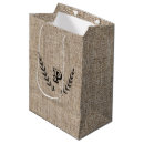 Search for burlap gift bags Elegant