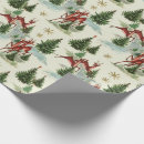 Search for winter scene christmas wrapping paper Snow