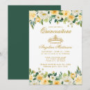 Search for yellow quinceanera invitations Quinceañera