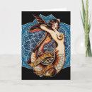 Search for mermaid art cards Retro