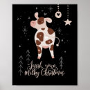 Recherche de noël moderne posters Illustration